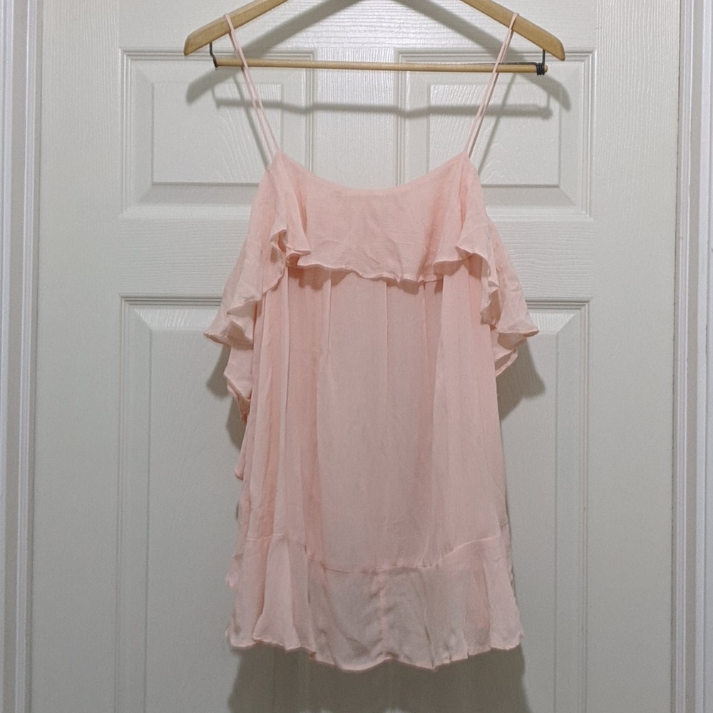 Free People Intimately Petal Ruffle Cami Top